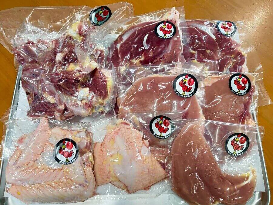 大分県産ブランド地鶏・豊のしゃも肉(通販商品)