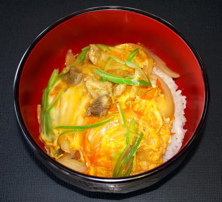 豊のしゃもを使った親子丼