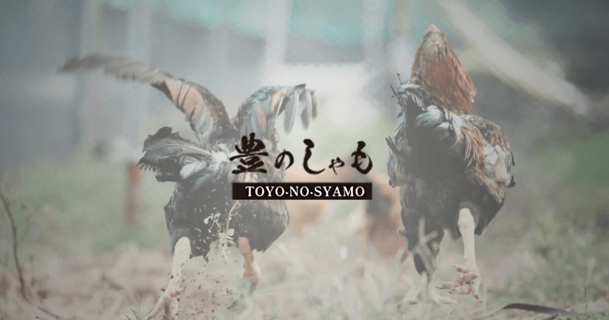 豊後大野市産ブランド地鶏「豊のしゃも」PRバナー