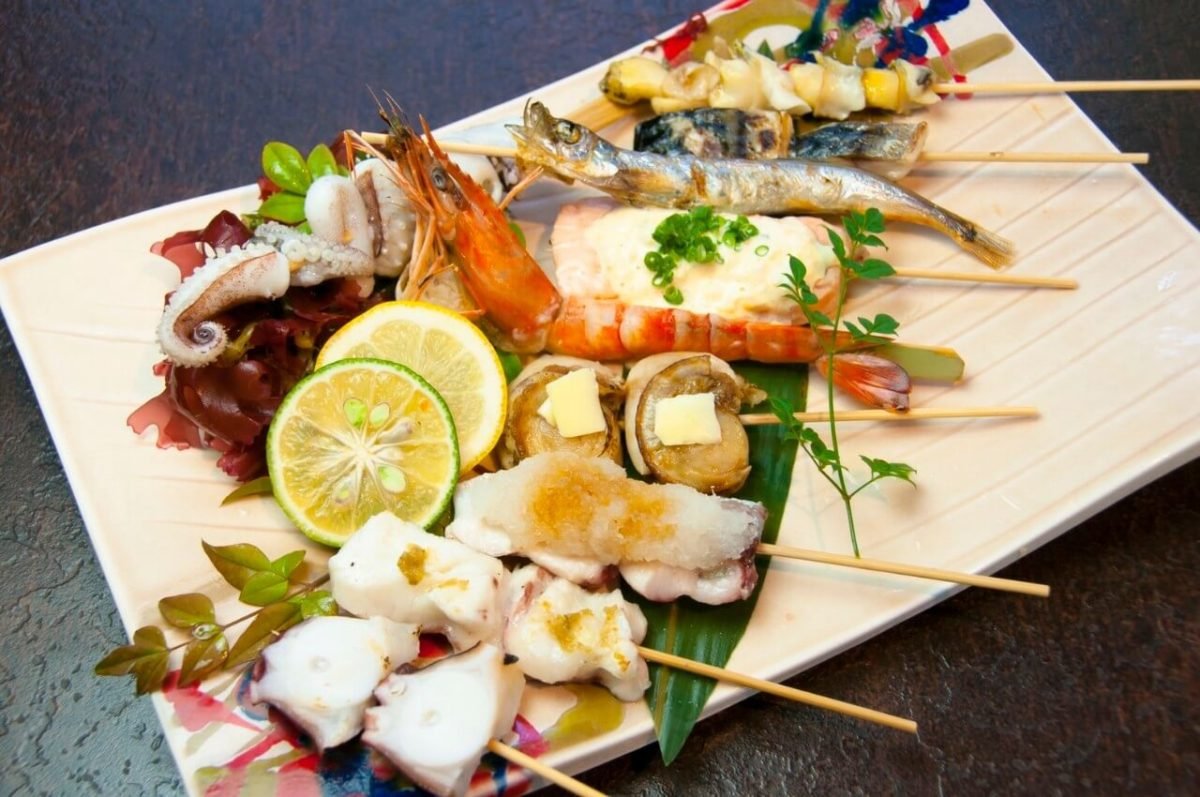 大分の海の幸の刺身