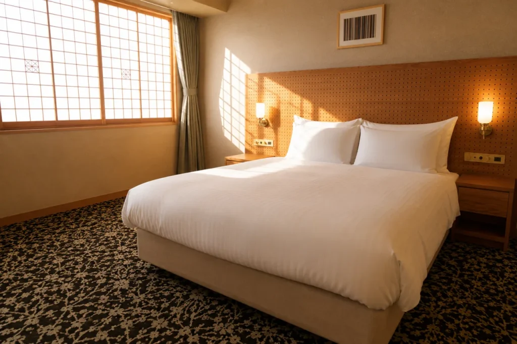 JR九州ホテル ブラッサム大分の落ち着いた客室をイメージした画像