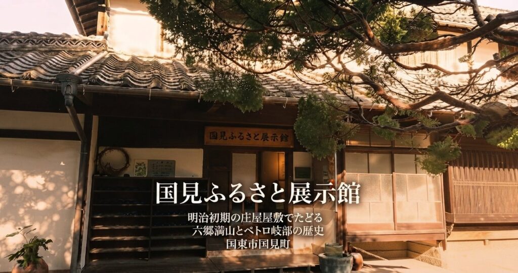 国見ふるさと展示館の歴史ある庄屋屋敷