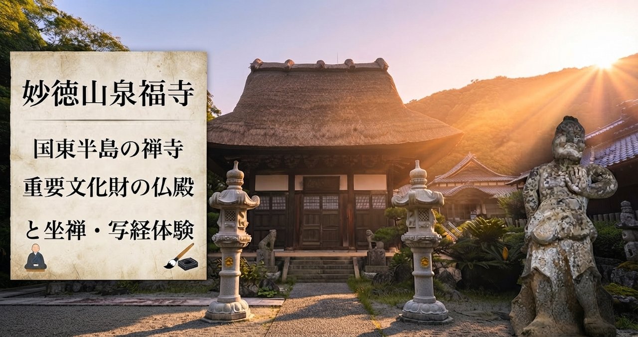国東市の妙徳山泉福寺と石仏