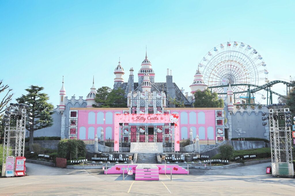 日出町・ハーモニーランドのサンリオキャッスル外観