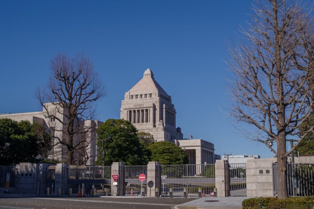 国会議事堂の外観 日本の政治と安全保障の象徴イメージ