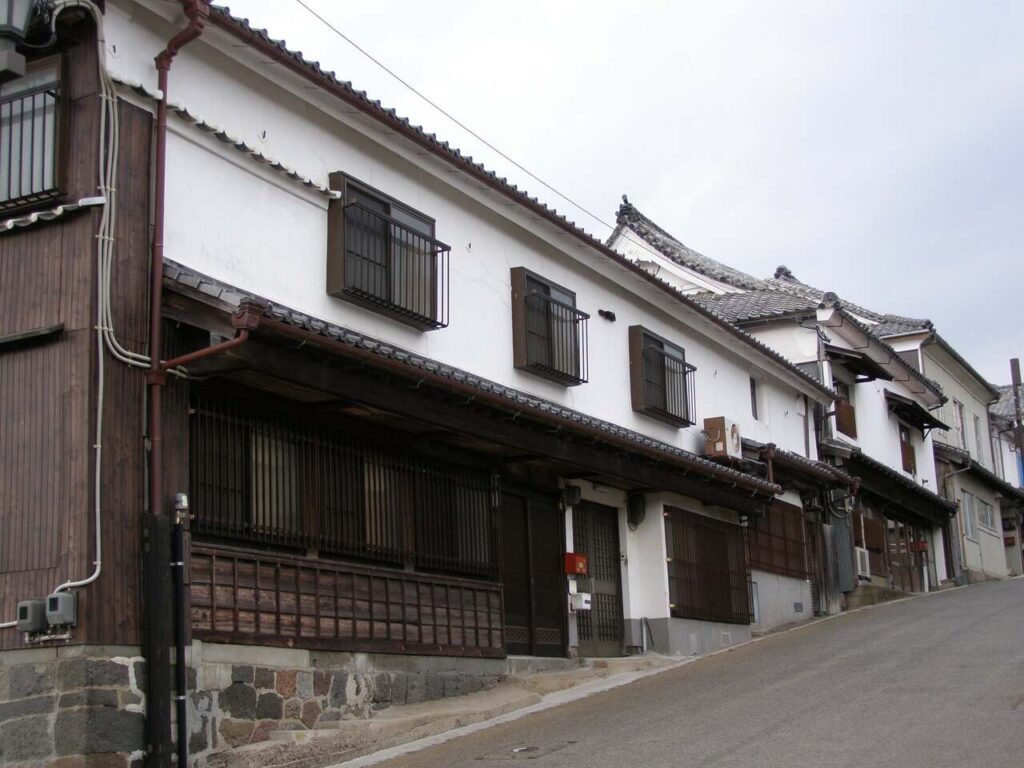 大分・杵築の城下町の街並みと伝統的な武家屋敷