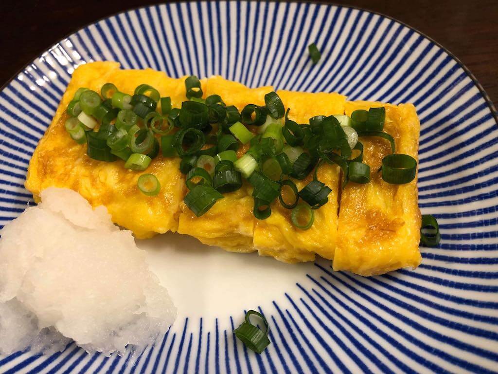 佐伯産・蕨野鶏卵を使った、ふんわり卵焼き（さいきりーふ）