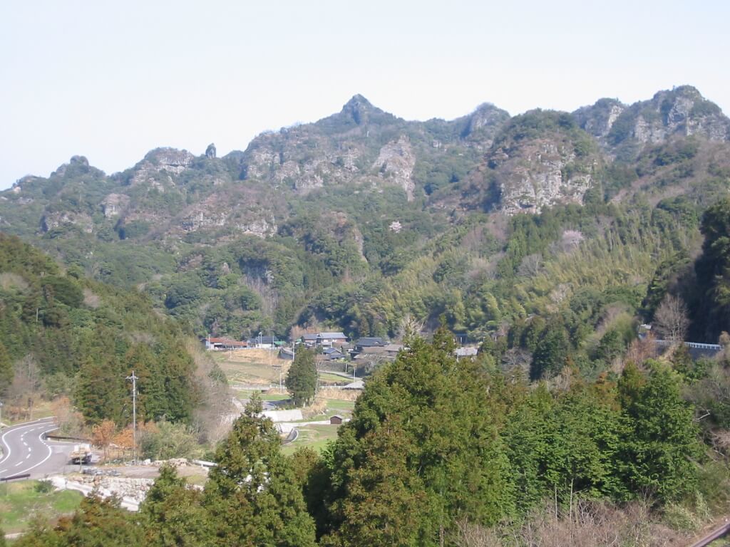大分県豊後高田市の風景（高橋紹運ゆかりの地とされる地域の自然）